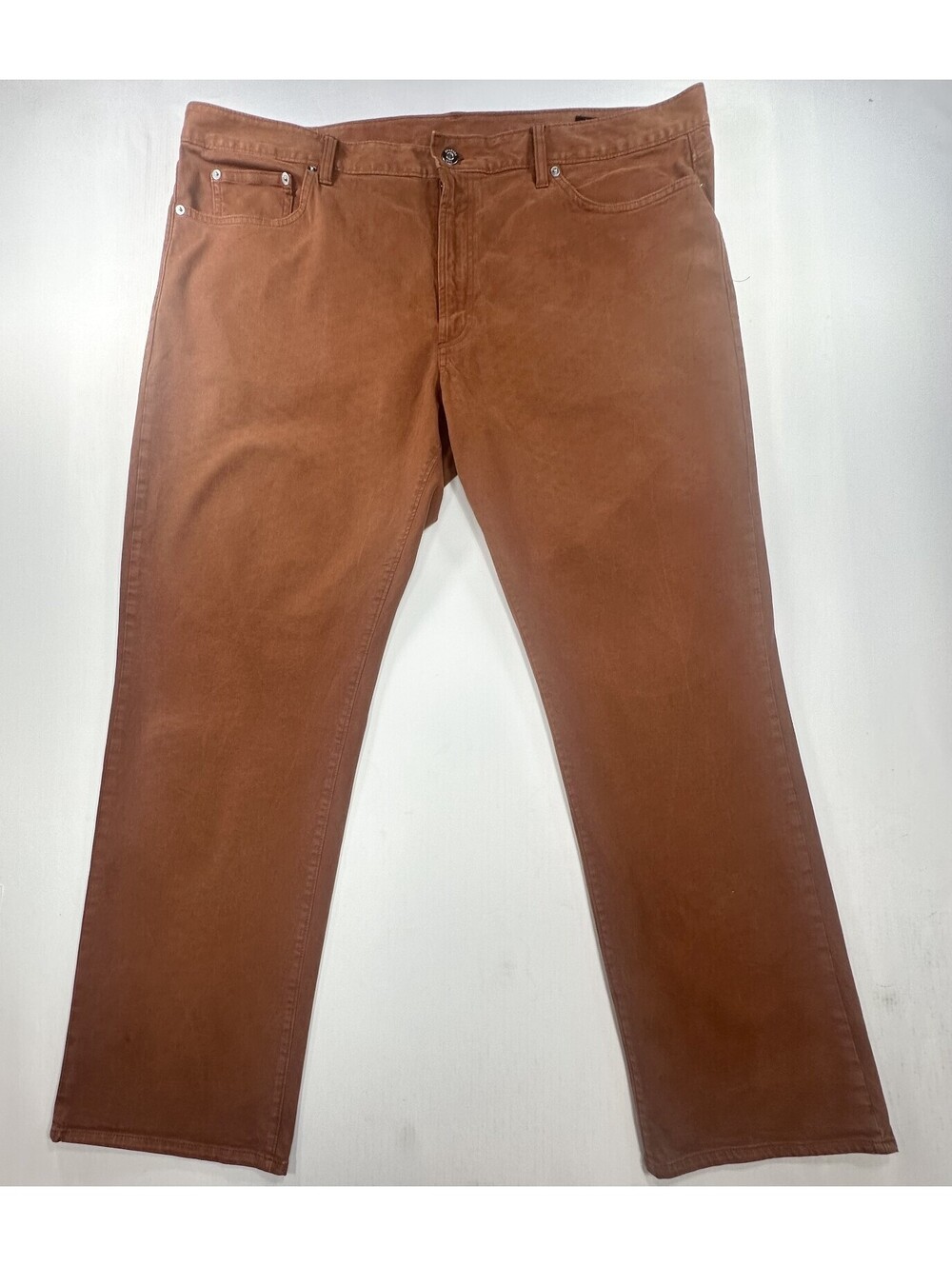 Bonobos Slim Flat Front Straight Chinos Red Mens 42/30